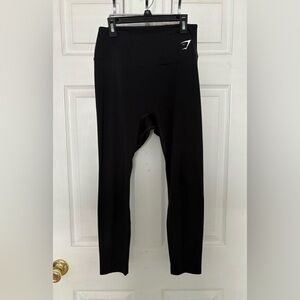 Gymshark Black Leggings Stretchy Full-Length